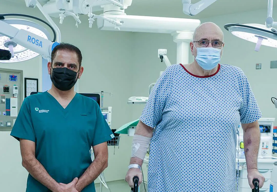 First robotic-assisted knee replacement surgery in Dubai