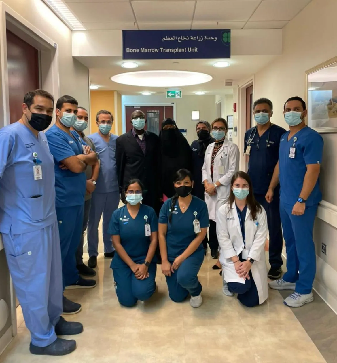 American Hospital Dubai performed the first bone marrow transplant procedure