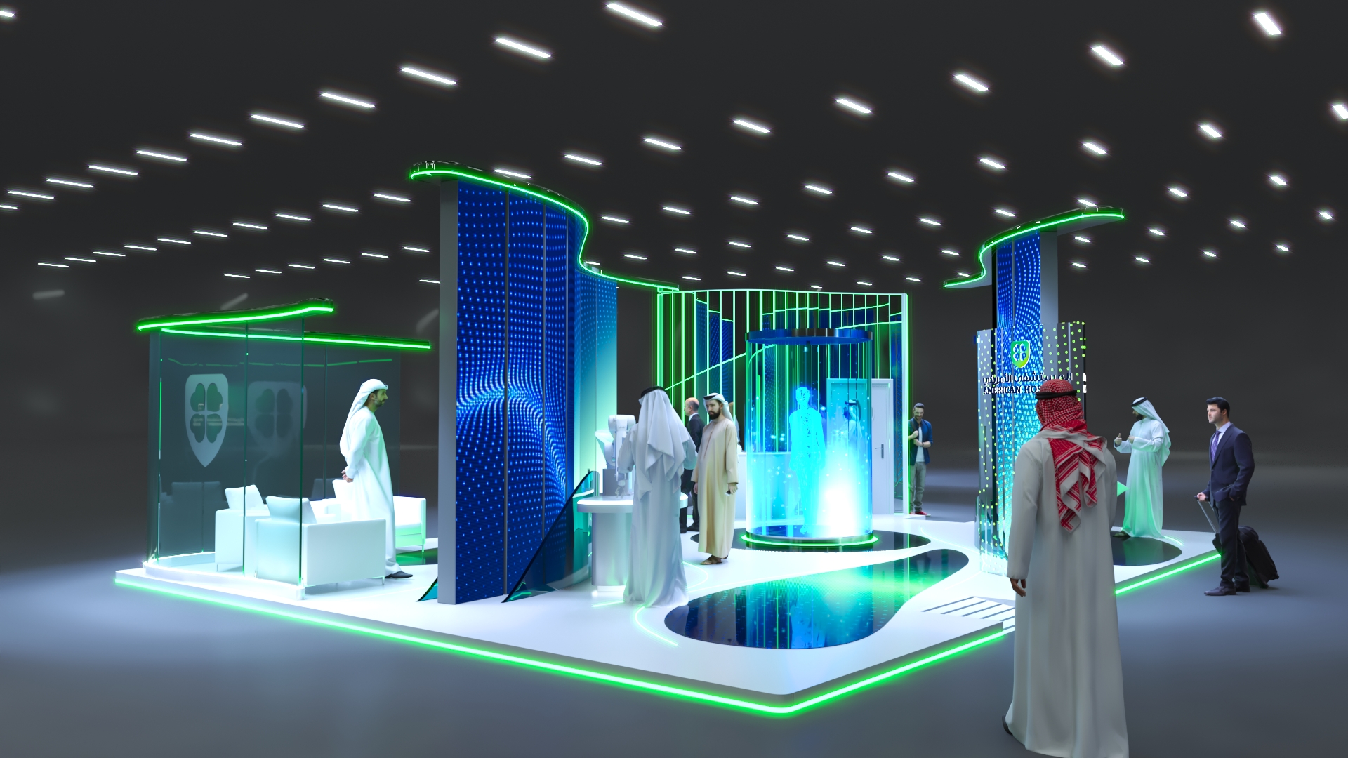 The hospital once again raises the bar in healthcare industry with its innovations and solutions displayed at its futuristic stand at Arab Health 2023