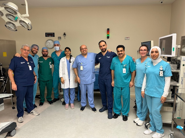 American Hospital Dubai Performs lifesaving procedure on Australian patient using highly prostate cancer treatment.